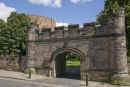 Tamworth Castle gatehouse.